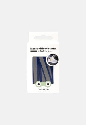 Rainette Reflecterende veters – blauw (20285)