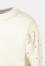 Like Flo Sweater ‘Dotted Sleeve’ (36875)