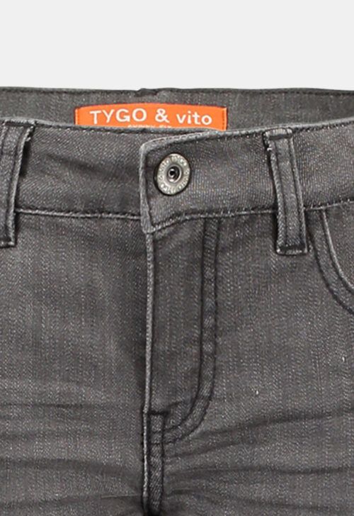 Tygo & Vito Short ‘Light Grey Stretch Denim’ (43071)