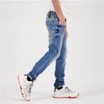 Vingino Skinny jeans ‘Anzio – Blue Vintage/Mid Wash’ (117929)