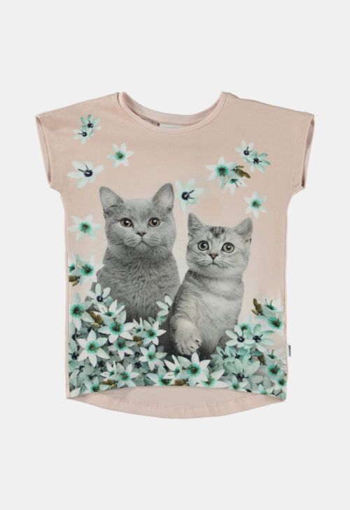 Molo T-shirt ‘Ragnhilde – Flower Cats’ (123672)
