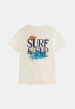Scotch & Soda T-shirt ‘Surf & Sup’ (151963)