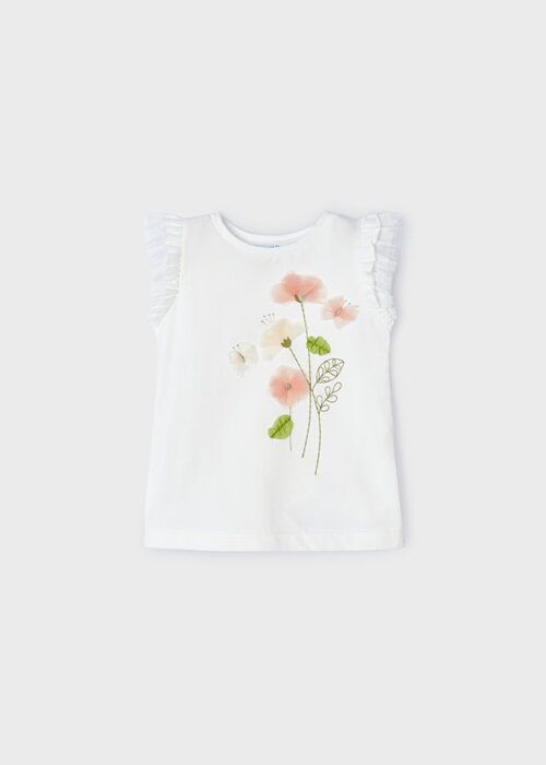 Mayoral T-shirt ‘Flowers’ (153802)