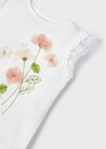 Mayoral T-shirt ‘Flowers’ (153802)
